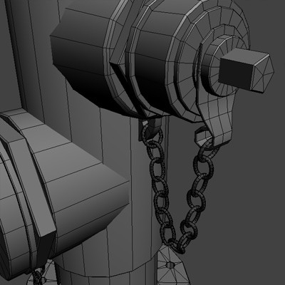 3d hydrant street model - fire hydrant for street 02 by HaNky154